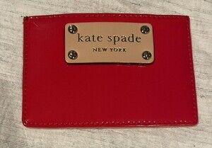 Kate Spade Red Patent Leather Wallet